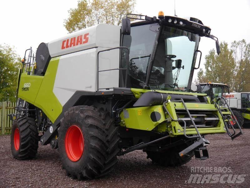 CLAAS TRION 660 Teraviljakombainid