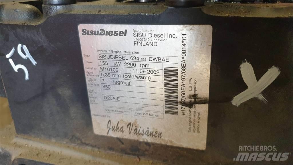 Sisu 634 DWBAE Mootorid