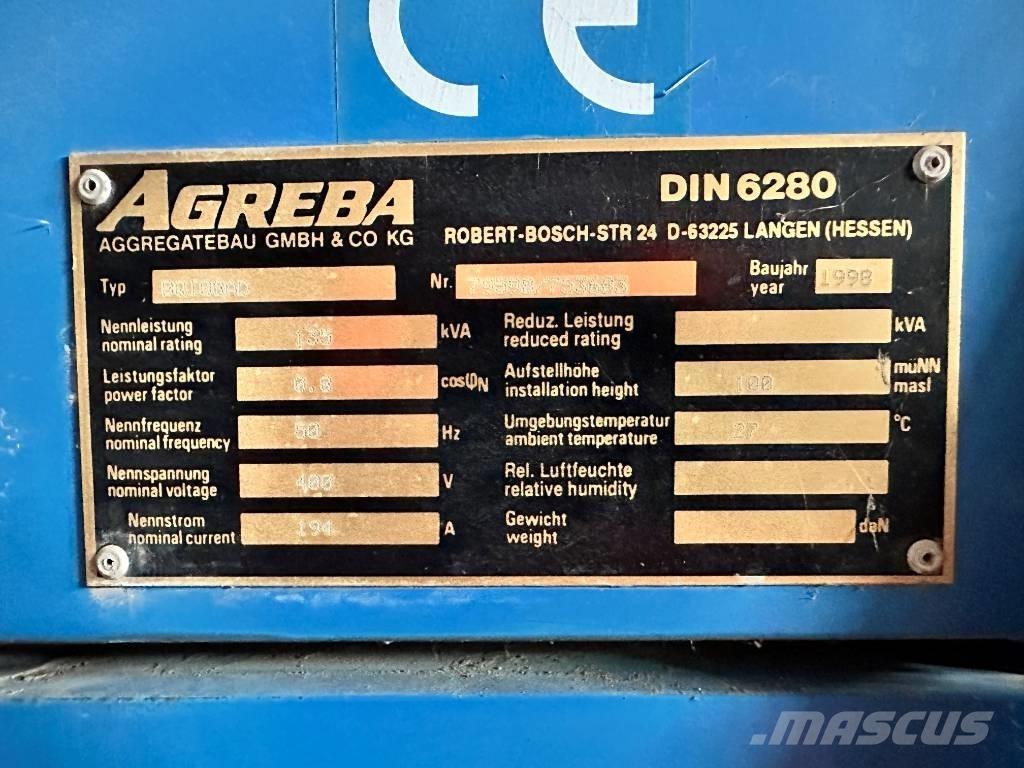 Cummins Agreba Diiselgeneraatorid