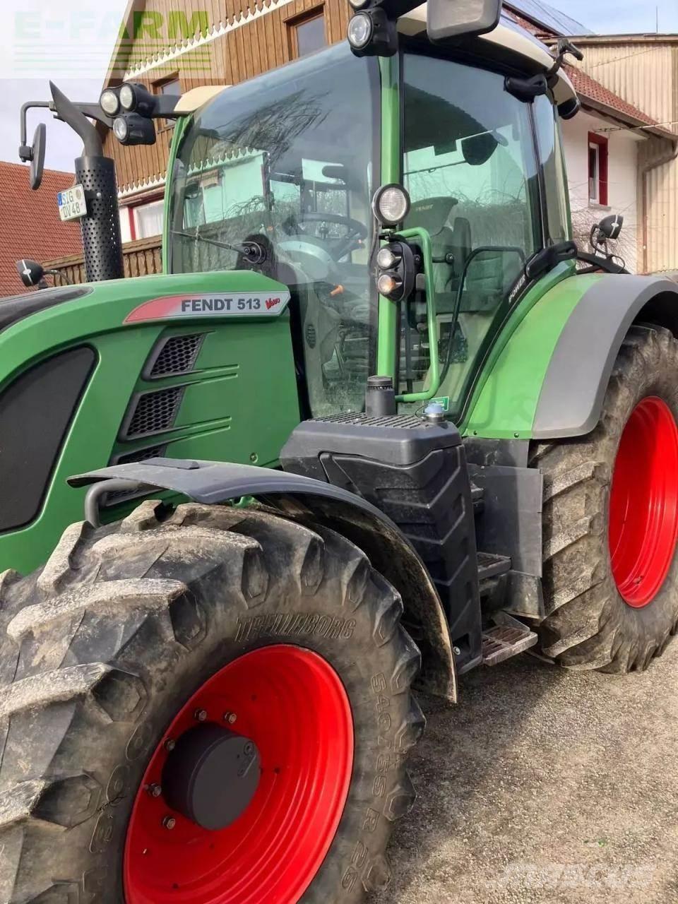 Fendt 513 vario Traktorid