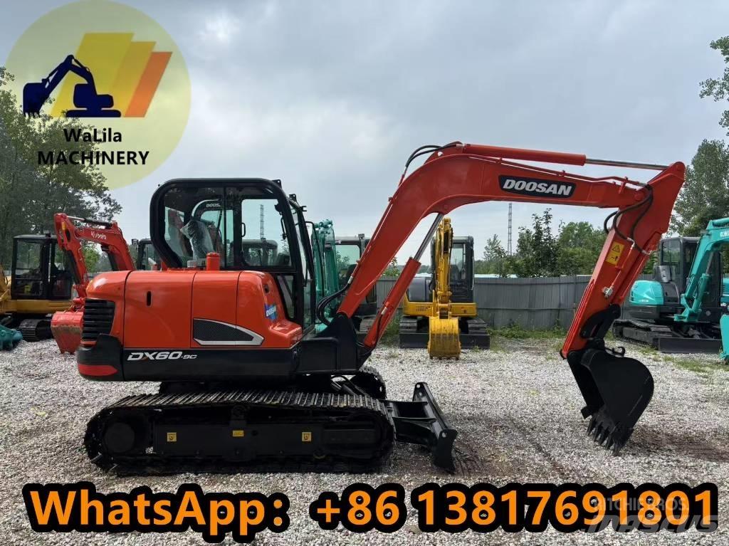 Doosan DX 60 Miniekskavaatorid < 7 t