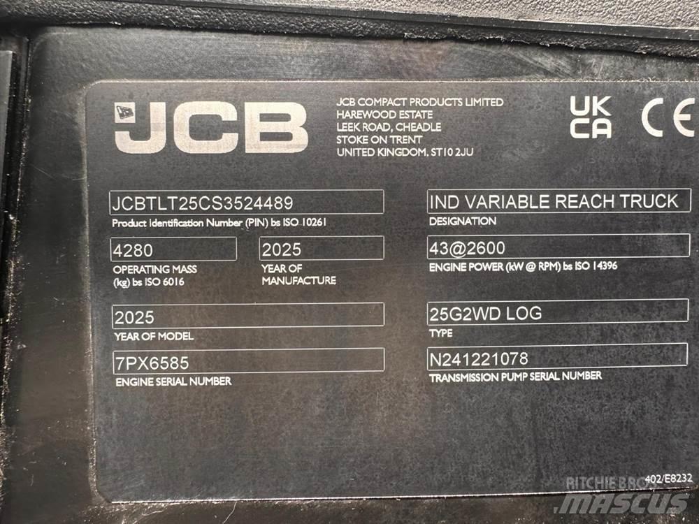 JCB TLT 25 Kahveltõstukid - muud