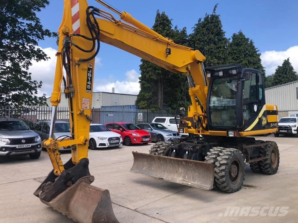JCB JS145W Ratasekskavaatorid