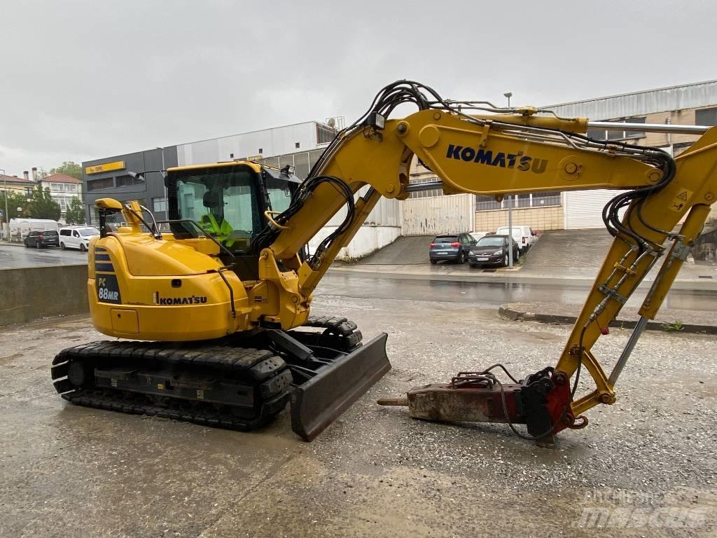 Komatsu PC 88 MR-10 Väikeekskavaatorid 7t-12t