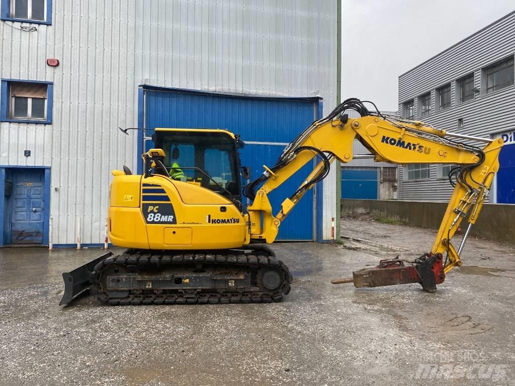 Komatsu PC 88 MR-10 Väikeekskavaatorid 7t-12t