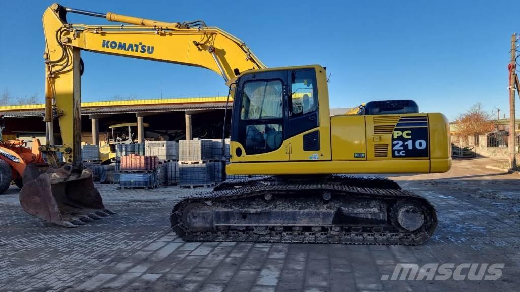 Komatsu PC 210 LC Roomikekskavaatorid
