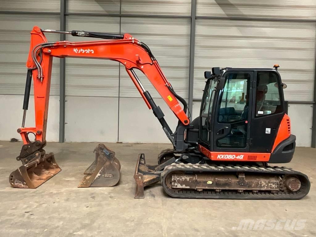 Kubota KX 080-4 A Väikeekskavaatorid 7t-12t