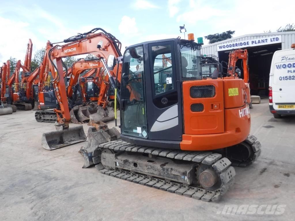 Hitachi ZX 85 US B-6 Väikeekskavaatorid 7t-12t