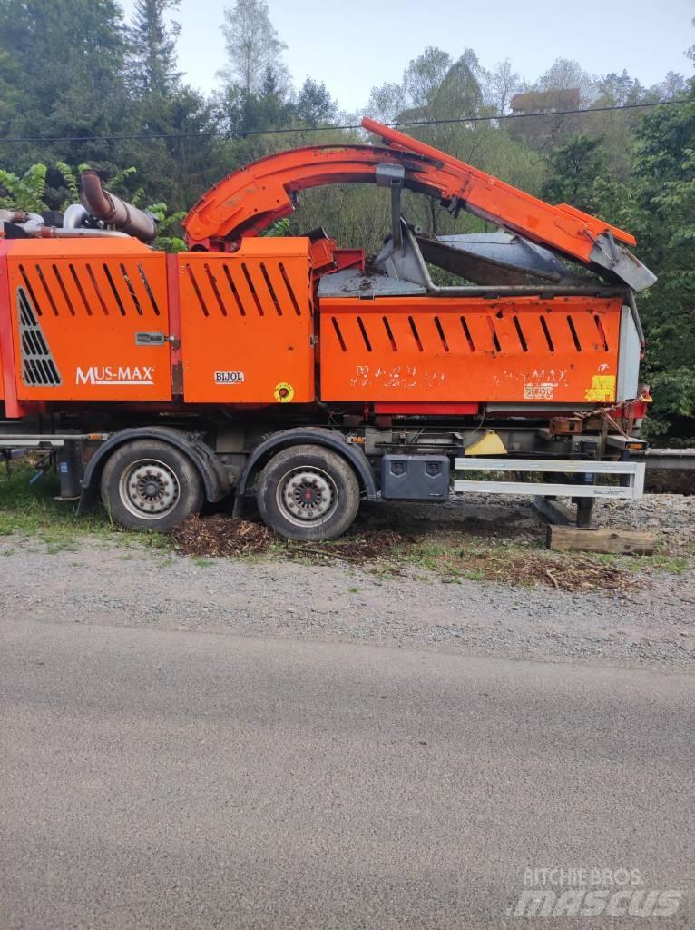 Mus-Max 10XL Puiduhakkurid