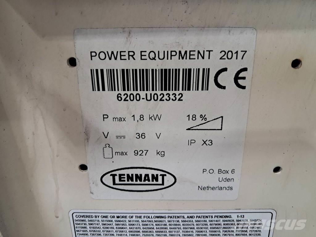 Tennant 6200 Tänavapuhastusmasinad