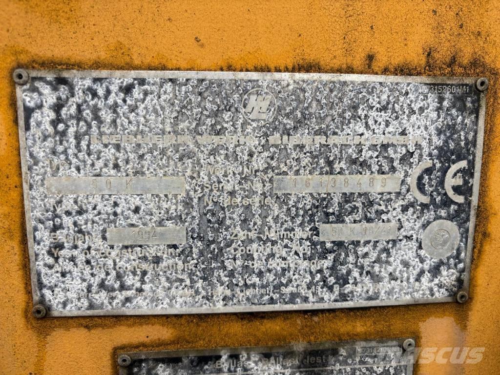 Liebherr 50 K Tornkraanad