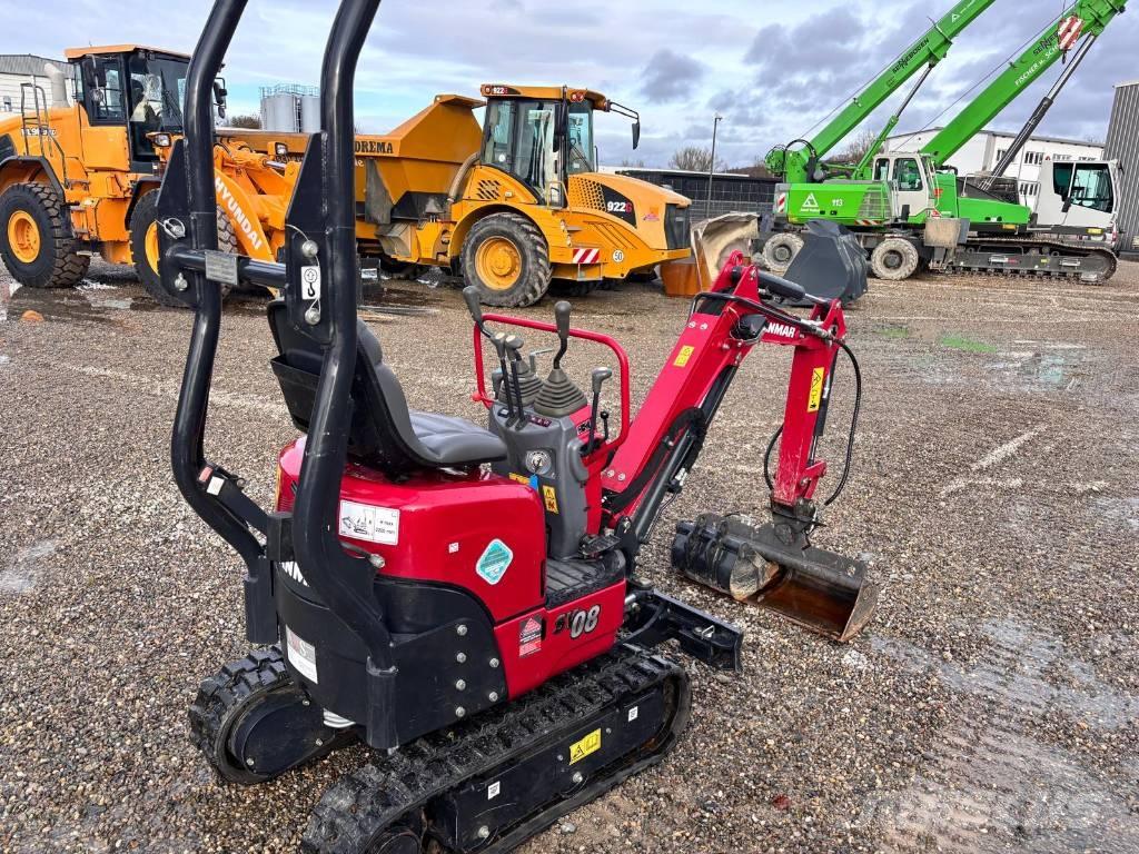 Yanmar SV 08 Miniekskavaatorid < 7 t
