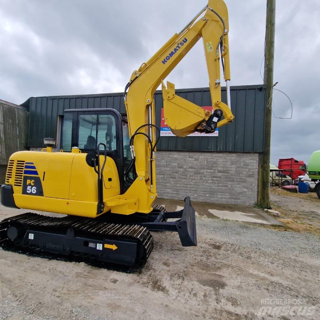 Komatsu PC56-7 Miniekskavaatorid < 7 t
