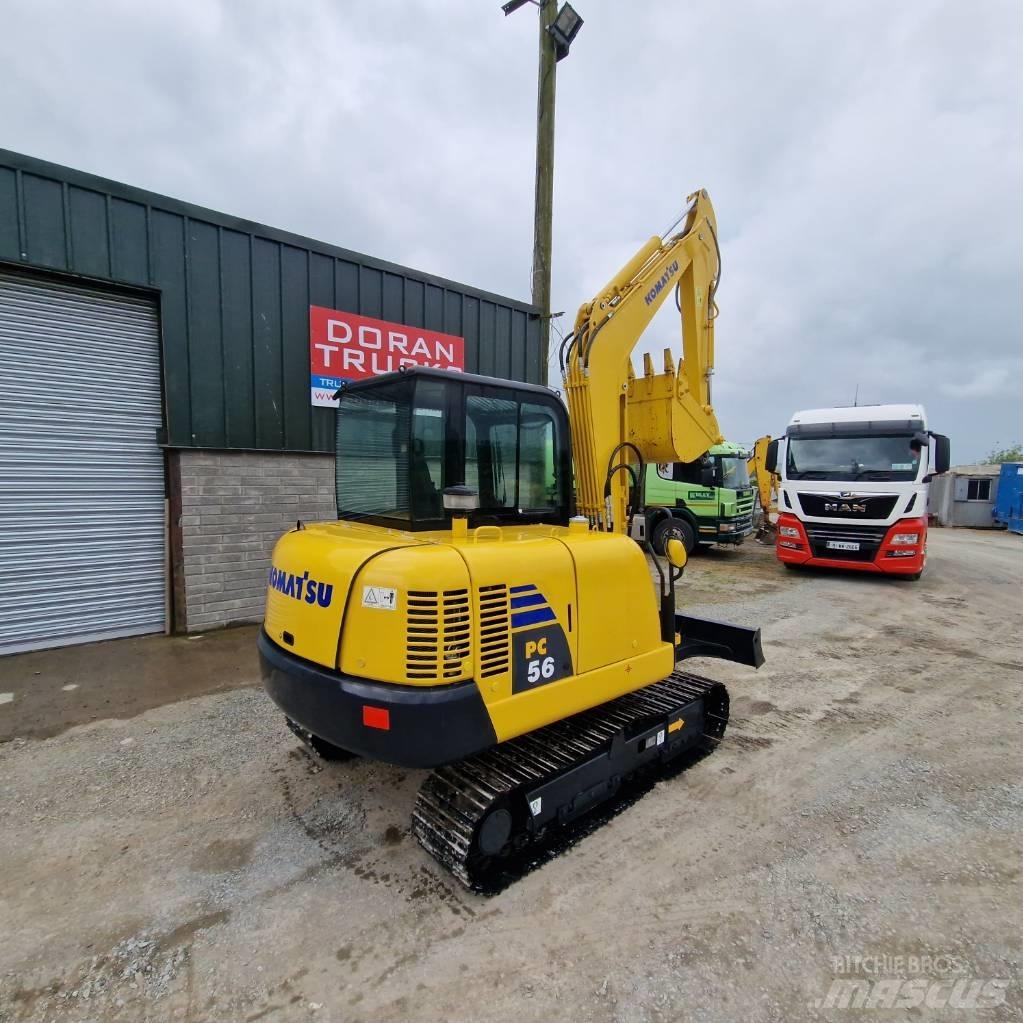 Komatsu PC56-7 Miniekskavaatorid < 7 t