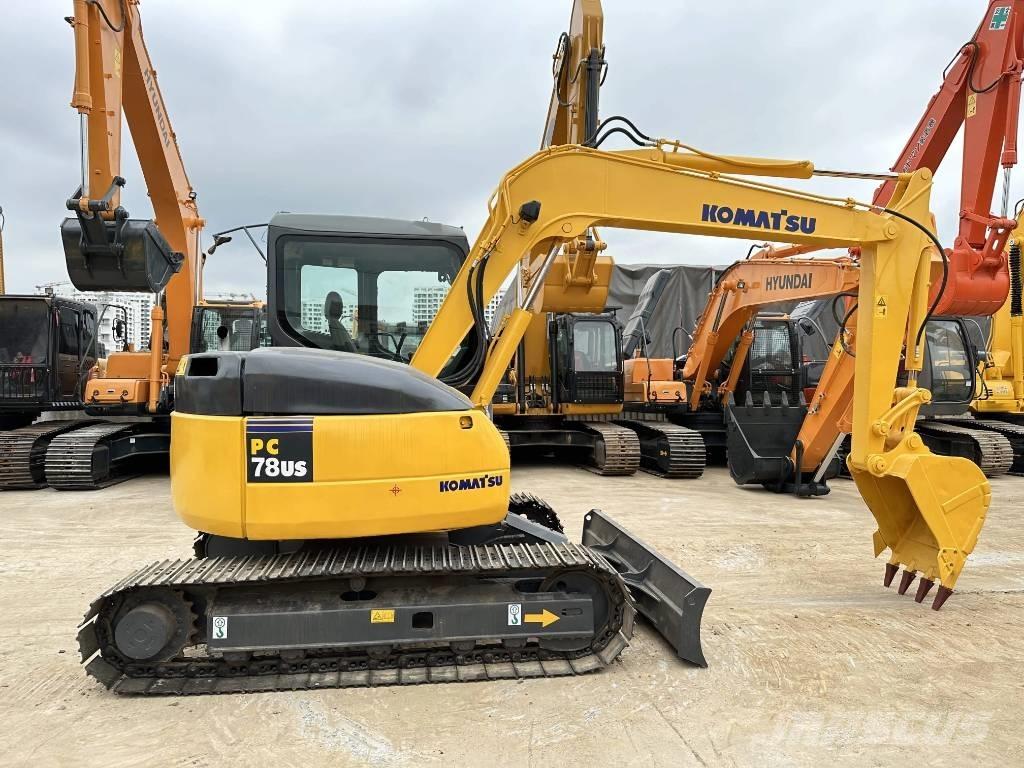 Komatsu PC78US Väikeekskavaatorid 7t-12t