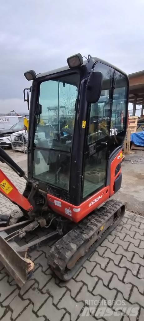 Kubota KX 019-4 Miniekskavaatorid < 7 t