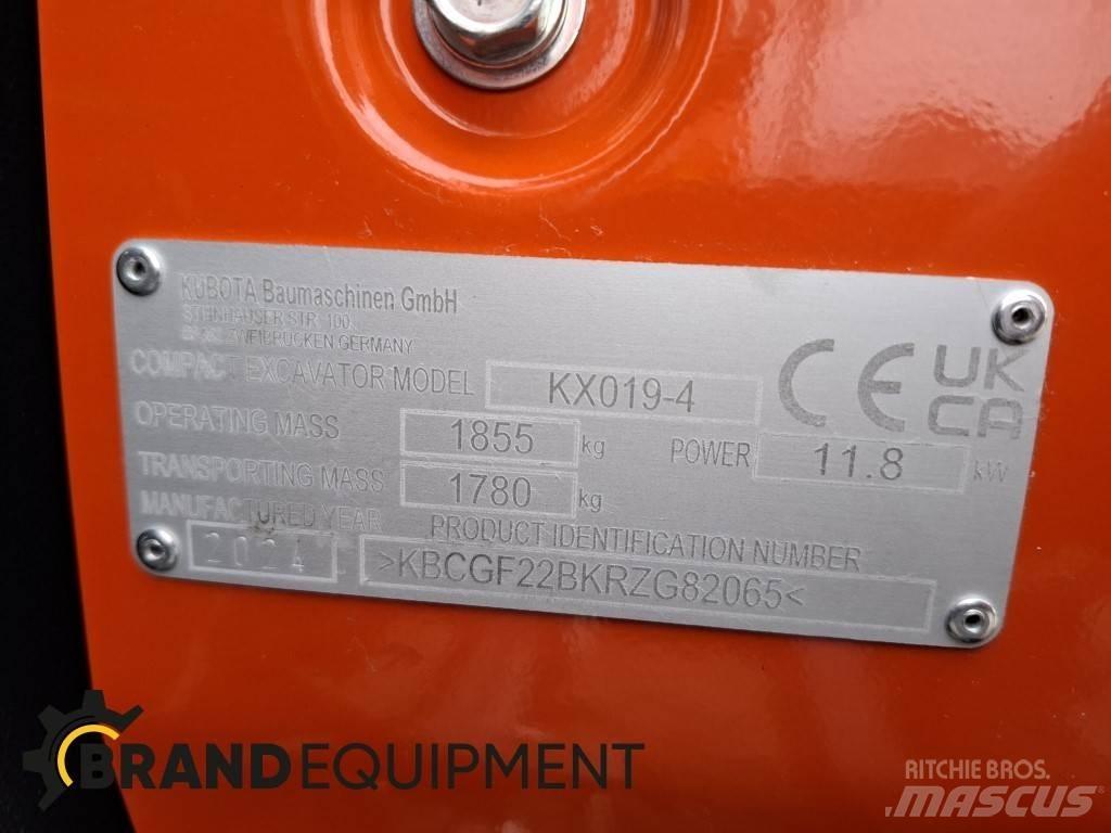 Kubota KX019-4 Miniekskavaatorid < 7 t