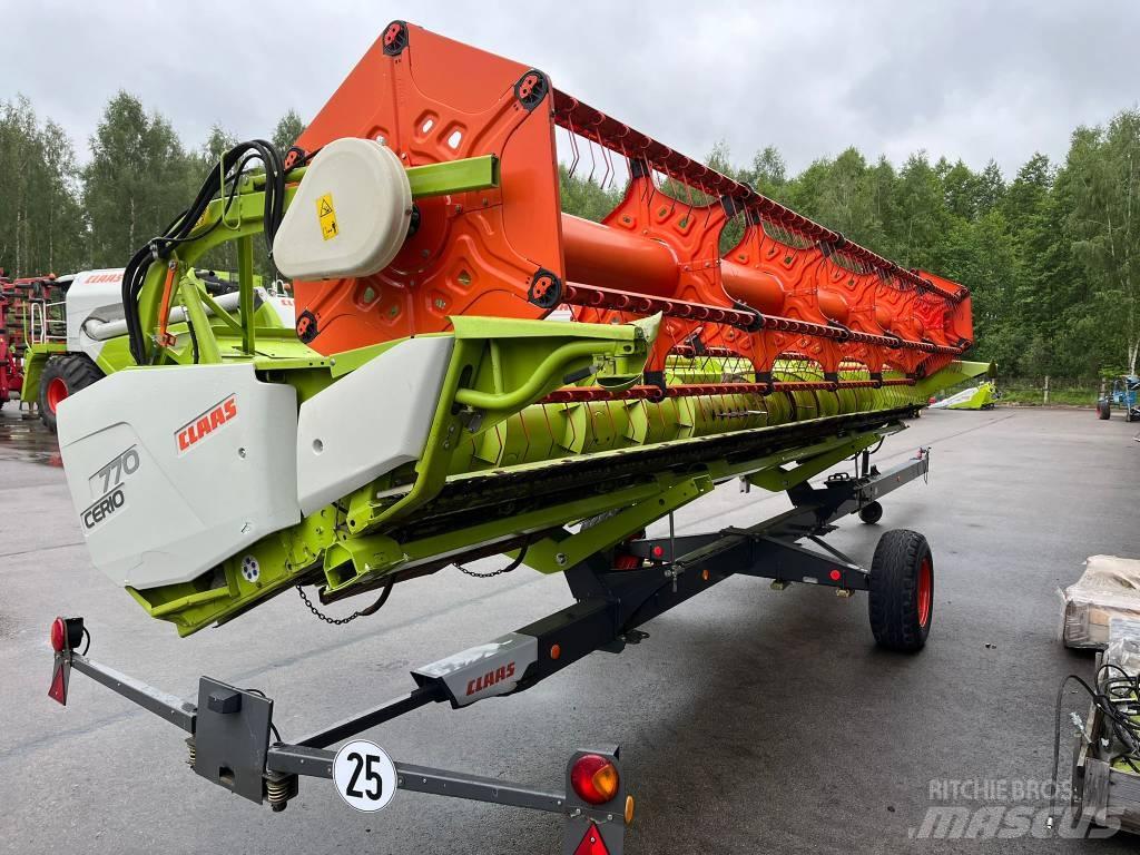 CLAAS CERIO 770 Kombainide heedrid