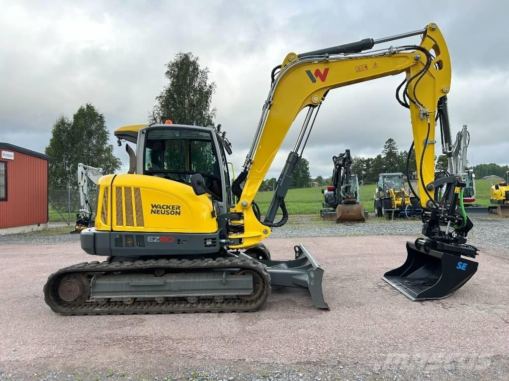 Wacker Neuson EZ80 Väikeekskavaatorid 7t-12t