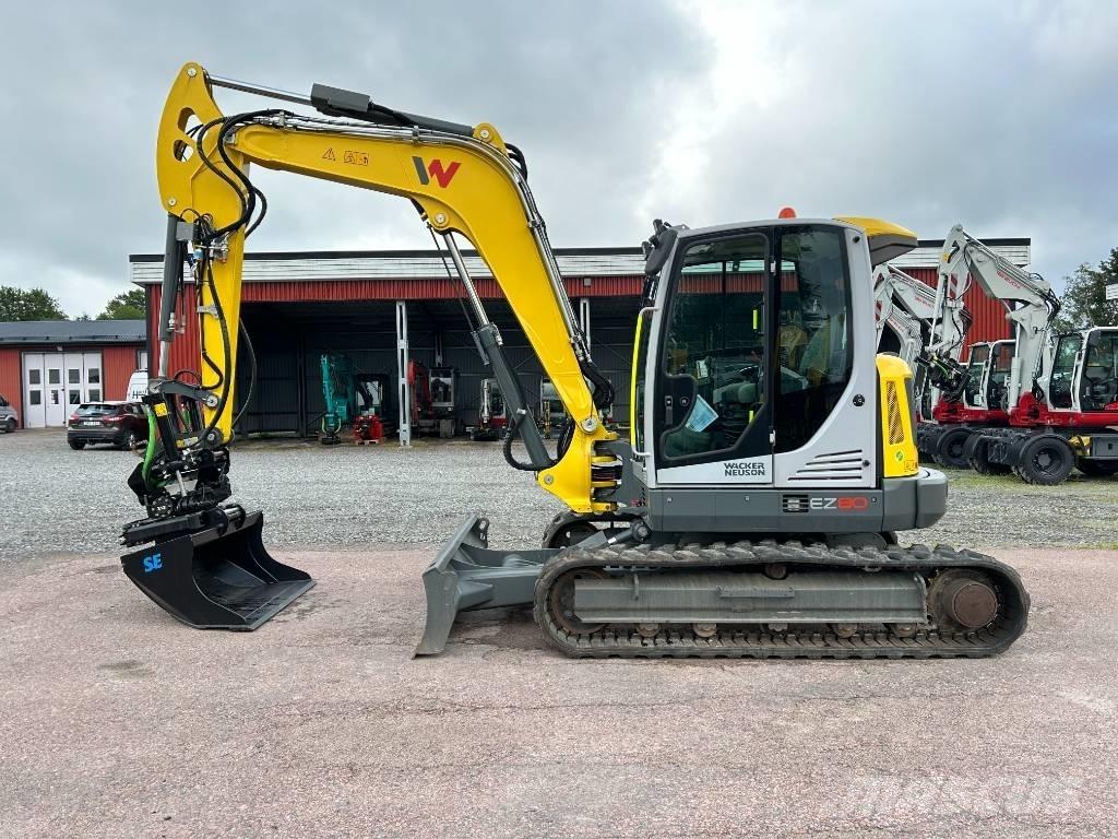 Wacker Neuson EZ80 Väikeekskavaatorid 7t-12t