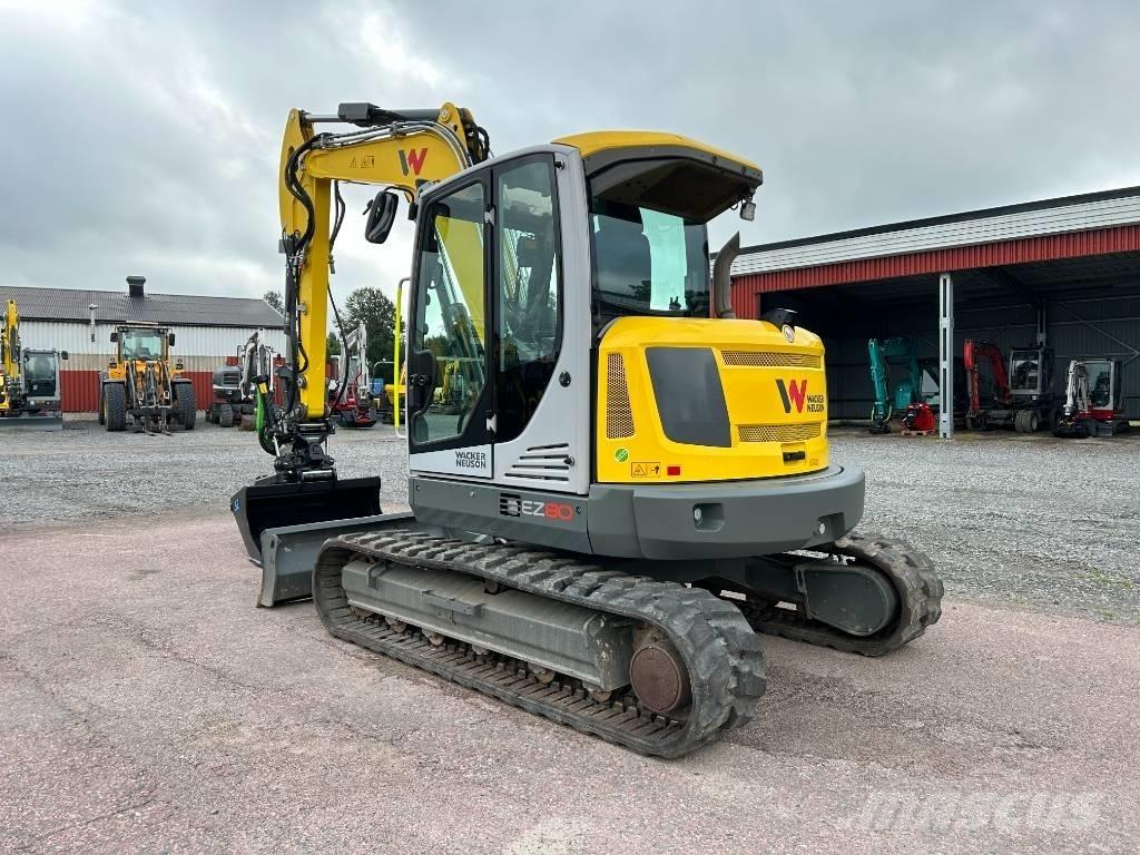 Wacker Neuson EZ80 Väikeekskavaatorid 7t-12t