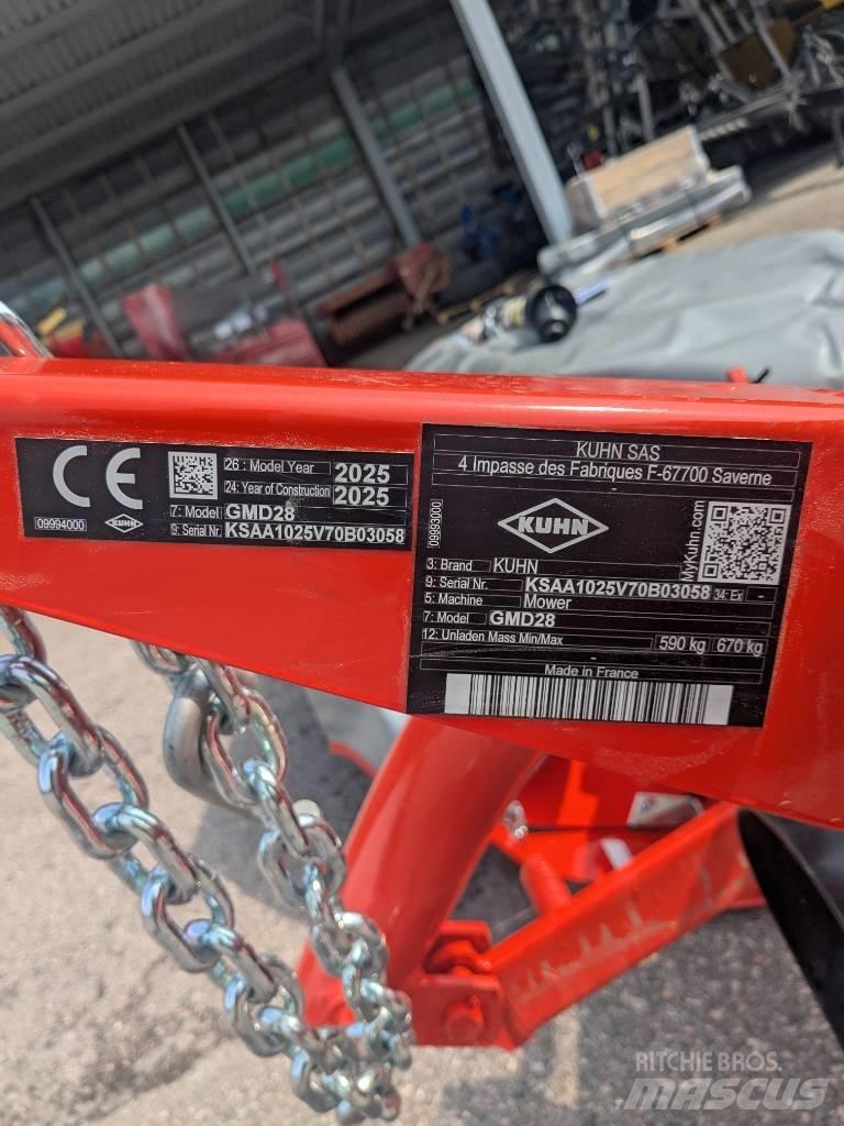 Kuhn GMD 28 Niidukid