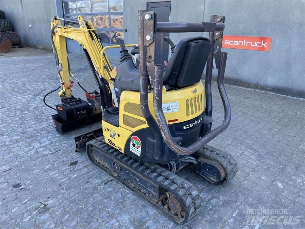 Yanmar VIO12 Ratasekskavaatorid