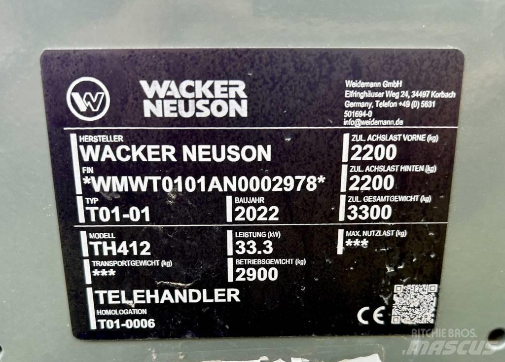 Wacker Neuson TH 412 Teleskooplaadurid