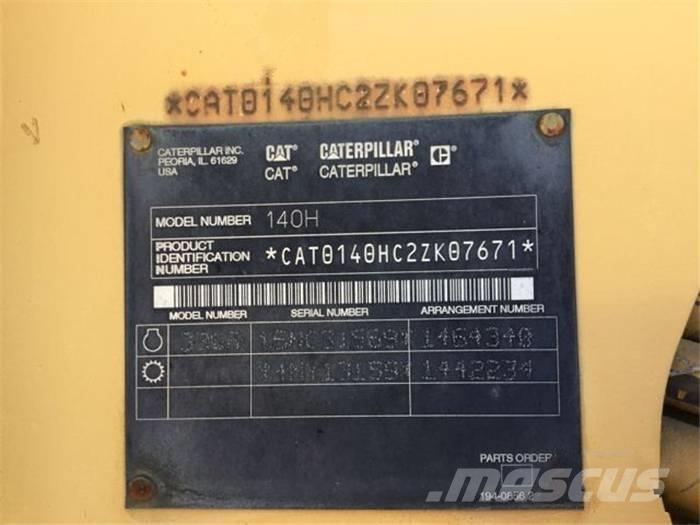 CAT 140 H Greiderid