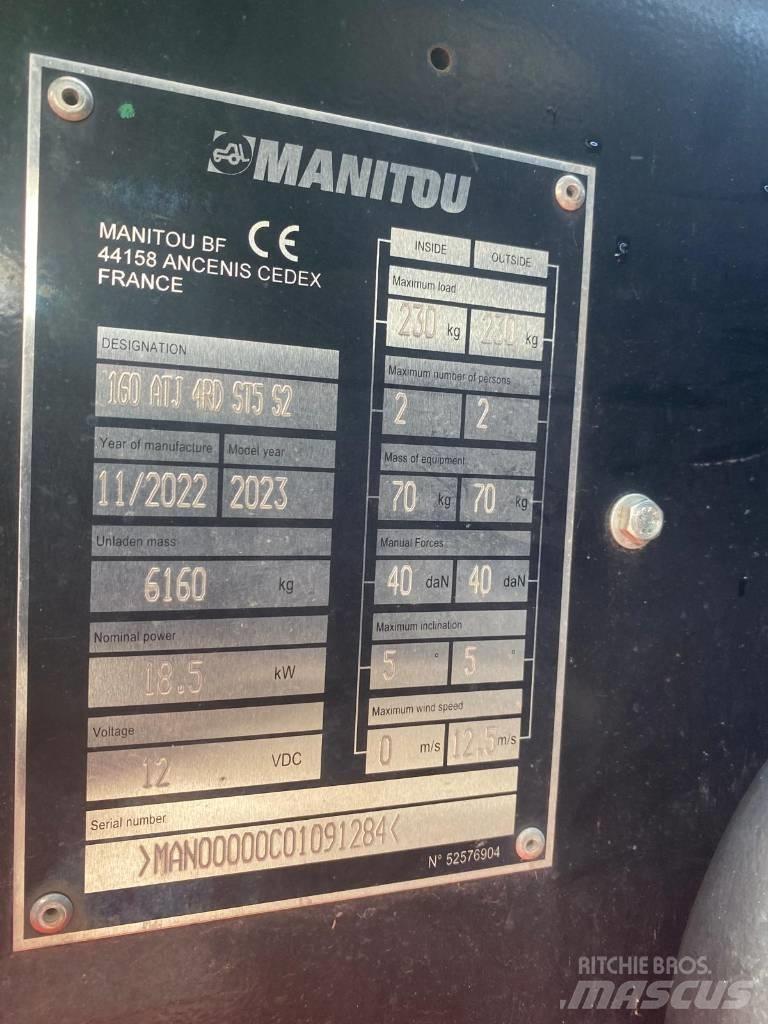 Manitou 160 ATJ Iseliikuvad poomtõstukid