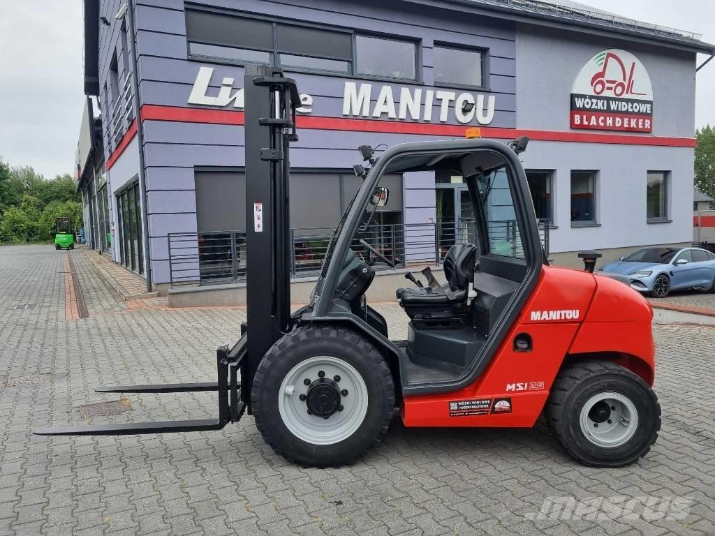 Manitou MSI 25 T Maastikutõstukid