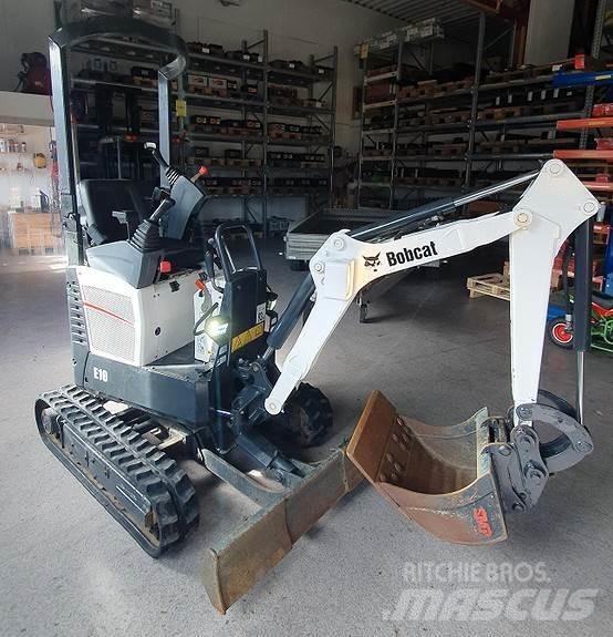 Bobcat E10 Roomikekskavaatorid