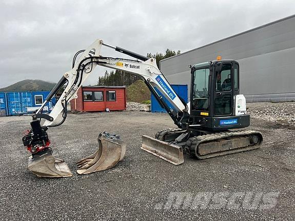 Bobcat E55 Roomikekskavaatorid