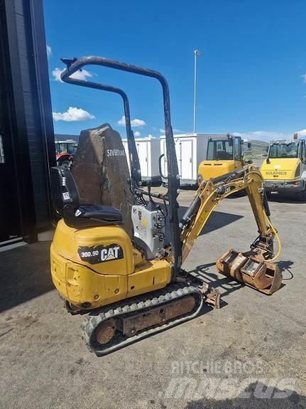 CAT 300.9 Miniekskavaatorid < 7 t
