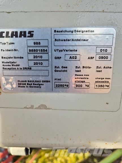 CLAAS Liner 2900 Vaalutid