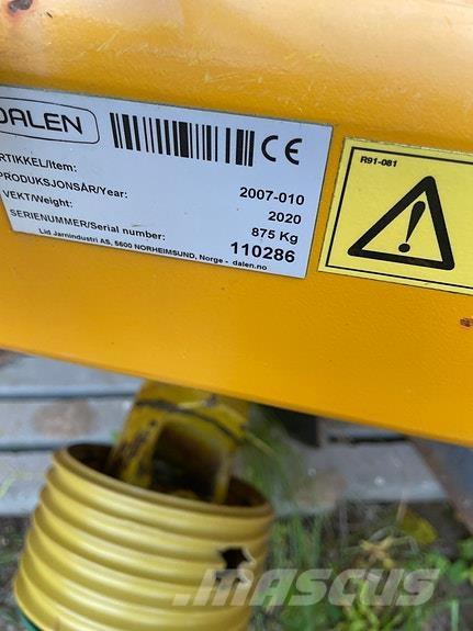 Dalen 2007 Muud teekoristamise ja lumekoristamise masinad