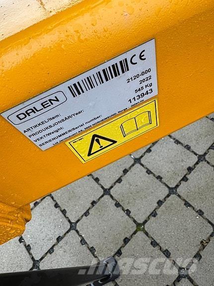 Dalen 2120 Muud teekoristamise ja lumekoristamise masinad