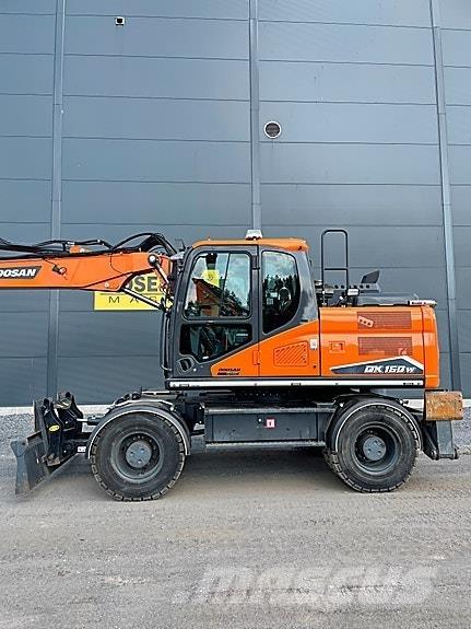 Doosan DX160W-7 Roomikekskavaatorid