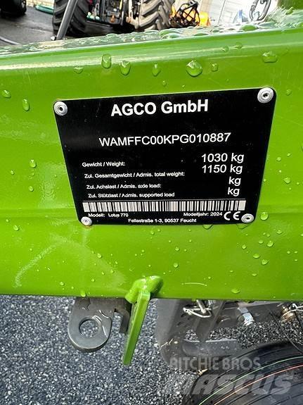 Fendt Lotus 770 Vaalutid
