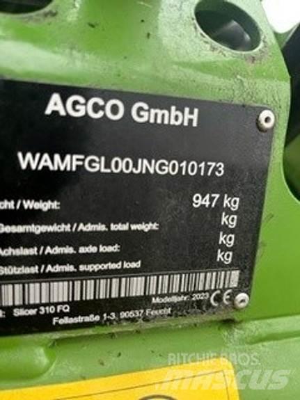 Fendt Slicer 310FQ Muu silokoristustehnika