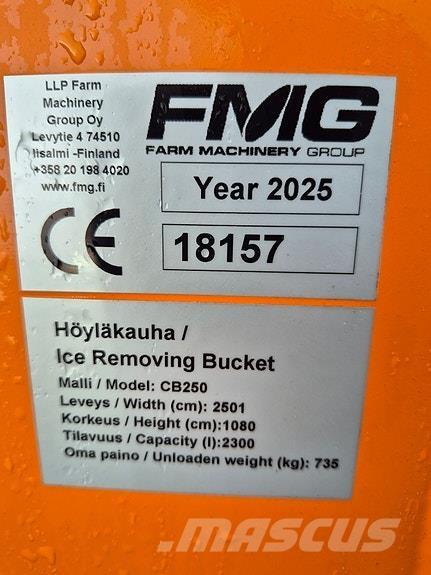 FMG CB 250 Muud teekoristamise ja lumekoristamise masinad