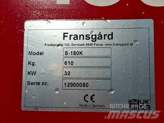 Fransgård S-180K Muud teekoristamise ja lumekoristamise masinad
