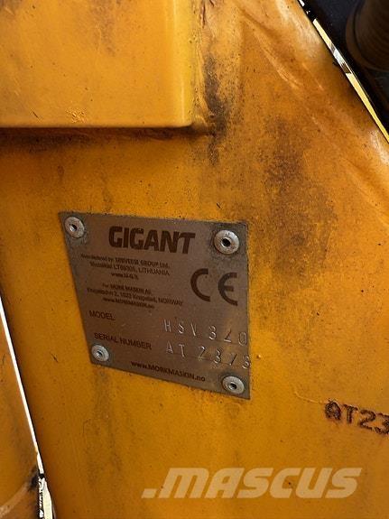 Gigant HSV-320 Muud teekoristamise ja lumekoristamise masinad