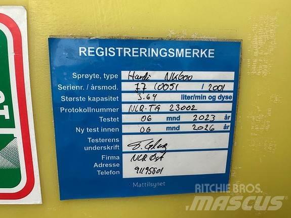 Hardi NK 600 Iseliikuvad pritsid