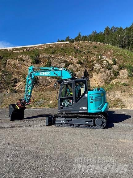 Kobelco SK75SR-7 Väikeekskavaatorid 7t-12t