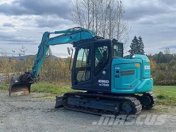 Kobelco SK75SR-7 Roomikekskavaatorid