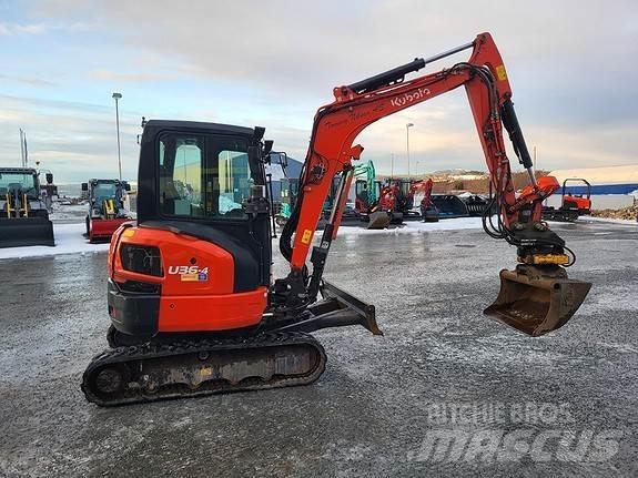 Kubota U36-4 Miniekskavaatorid < 7 t