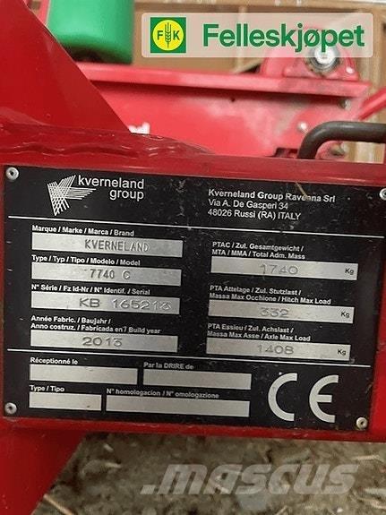 Kverneland 7740C Pakkimismasinad