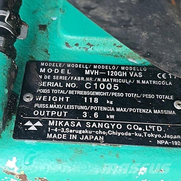 Mikas MVH-120GH Asfaldilaoturid
