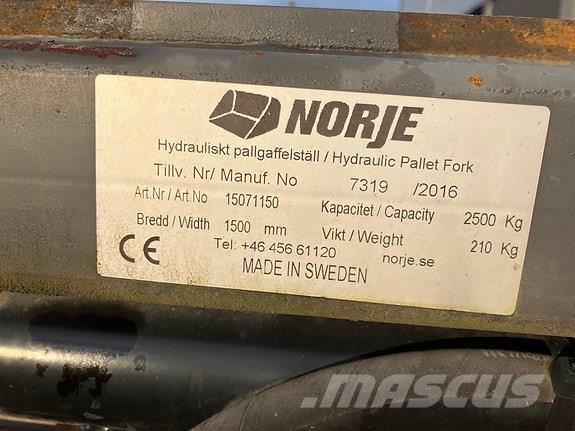 Norje 2500 kg Muud põllumajandusmasinad